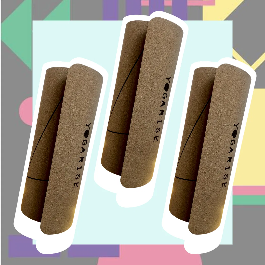 Our Cork Yoga + Pilates Mat is now ON SALE!