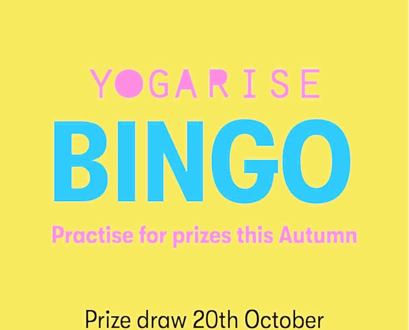 Yoga + Pilates Fun Bingo Challenge