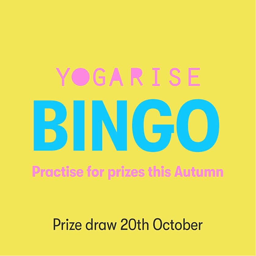 Yoga + Pilates Fun Bingo Challenge